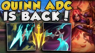 QUINN ADC IS BACK WITH THE NEW LETHAL TEMPO CHANGES DOMINATE BOT LANE [upl. by Morrill]