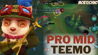 Teemo Orta Koridorda Böyle Oynanır Grandmaster a Doğru  Wild Rift [upl. by Margy43]