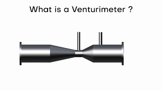 What is a Venturimeter its working and application explained with 3d animation [upl. by Halimaj]