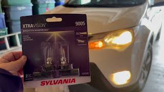 Review Sylvania Headlamp Bulbs 9005 [upl. by Llenyar234]