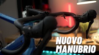 Manubrio Full Carbon sulla Van Rysel RCX  Syncros Creston 10 [upl. by Aneehs857]