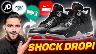 SNKRS SHOCK DROP COMING SOON Hit The Jordan 4 Bred Reimagined With This Method [upl. by Riggall722]