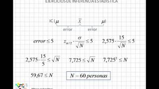 11 Ejercicios de inferencia estadística II [upl. by Llireva]