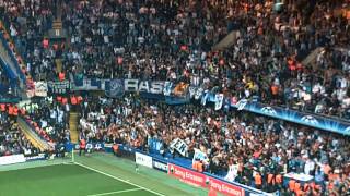 Supporters Marseillais  Stamford Bridge  Chelsea vs Marseille OM UEFA Champions League [upl. by Aitra667]