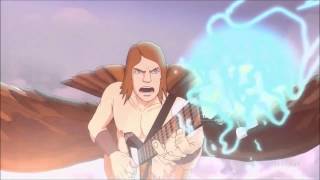 Metalocalypse The Doomstar Requiem TokiSkwisgaar Guitar Duel [upl. by Antonius]