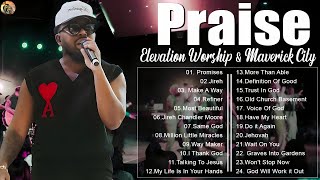 Jireh Praise  Elevation Worship amp Maverick City 3 Hours of Original Worship Mob Worship [upl. by Airal]