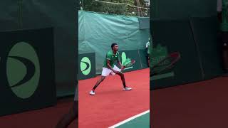 Ferocious attacking forehand winner  Nick Kyrgios style tennis foryou youtubeshorts forehand [upl. by Anet]