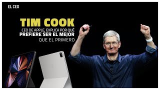 quotPrefiero ser el mejor que el primeroquot Tim Cook CEO de Apple [upl. by Yrruc]