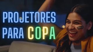 PROJETORES BARATOS para assistir a COPA DO MUNDO em grande estilo TODOS EM PROMOÇÃO [upl. by Hayidah]