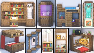 Minecraft 20 Interior Decorations Ideas and Design [upl. by Berne]