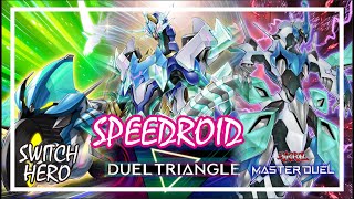 SPEEDROID CLEARWING SYNCHRO SYNCHRO DUEL TRIANGEL EVENT YuGiOh Master Duel speedroid [upl. by Robinson199]