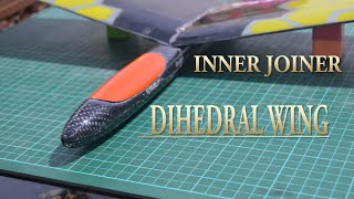 Homemade DLG Glider  Make 10 Degree Dihedral Angle Wing [upl. by Krissy585]