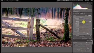 Fotobewerking in Lightroom deel 3  Een hekje tot iets bijzonders maken [upl. by Nomde]