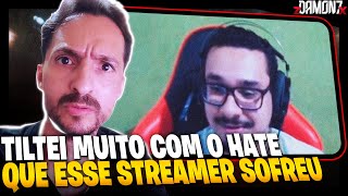 STREAMER Sofre HATE REVOLTANTE de um Sobrevivente MUITO CHORÃO  REACT  Dead by Daylight [upl. by Neirrad]