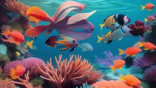 Beauty Coral Reef and Undersea Creatures [upl. by Esch]