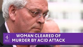 Woman cleared of murdering exboyfriend in acid attack after he ended his life with euthanasia [upl. by Santoro]