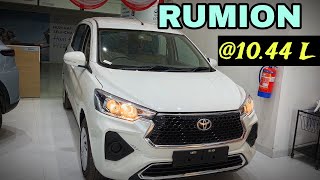 2024 Toyota Rumion Second Base  Rumion S Variant 7 Seater [upl. by Eniawtna75]