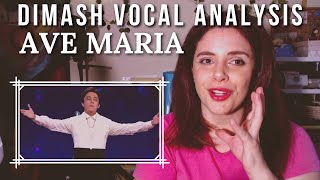 Versatile Vocalist Analyses Dimash  Ave Maria Reaction [upl. by Akeyla654]