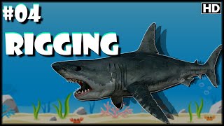 Shark Rigging in Autodesk Maya 2017  04 Skinning in Paint Skin Weights Tool [upl. by Theodor405]