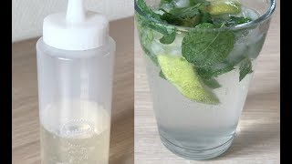 Sirop de sucre pour cocktails Mojito Daiquiri Gin Fizz etc  Recette  198 [upl. by Naitsabes]