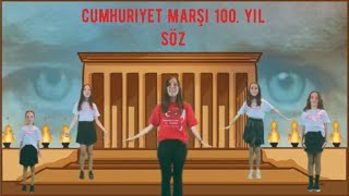 Cumhuriyet Marşı  100 Yıl  Söz [upl. by Leelahk]