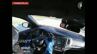 Renault Mégane RS Trophy  Euroring Onboard 2024 Personal Best [upl. by Yelwar776]