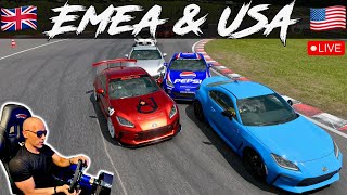 🔴Live  GT7  EMEA amp USA  Going For A From The Back [upl. by Eanwahs]