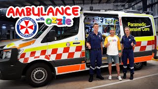 Ambulance For Kids  Learn About NSW Ambulance and Paramedics With Ozzie  Educational Kids Video [upl. by Janith965]