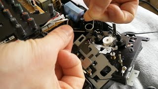 Fostex 380s Multitracker Head Panel Disengage Issue Repair [upl. by Mccready]