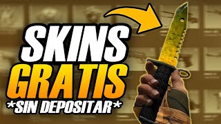 Como CONSEGUIR SKINS GRATIS de CS2 en 2024 SIN DEPOSITAR 💰HASTA 6 en SKINS💰 [upl. by Naples]