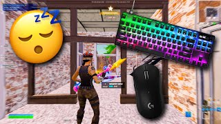 SteelSeries Apex Pro TKL ASMR 😴 Tilted Zone Wars Gameplay 🏆 Satisfying Keyboard Fortnite 240 FPS 4K [upl. by Rellia321]