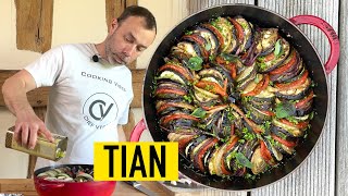 It ISNT RATATOUILLE I From Provençal kitchens to yours the best VEGETABLE TIAN recipe [upl. by Aliahs]