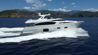 Ferretti 800  Walkthrough 2014 [upl. by Qifar]