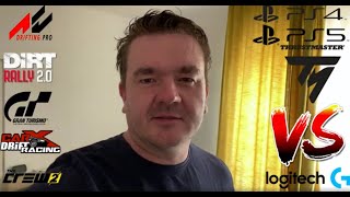 🎮Kormány teszt 📣logitech G923🆚G29🆚thrustmaster T150 TEST‼️ [upl. by Mallin878]