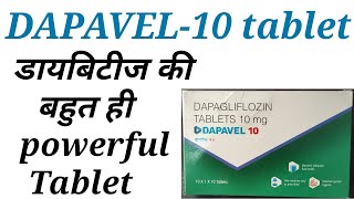 Dapavel 10 tablet uses in hindi [upl. by Etnemelc]