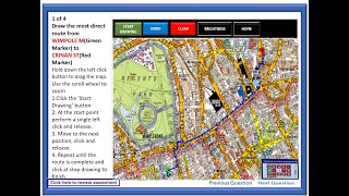 TOPOGRAPHICAL EXAM ROUTE INVOLVING CONFUSING ROUNDABOUT AND UNDERPASS WITH IMPORTANT TIP AT THE END [upl. by Sinnaoi]