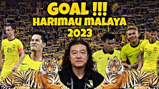 Koleksi Jaringan Gol Harimau Malaya 2023  Dibawah Pimpinan Kim Pan Gon [upl. by Cinimmod]