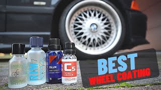 The Best Ceramic Coating for Alloy Wheels  Extreme Detailing Product Comparisons [upl. by Ecnar]