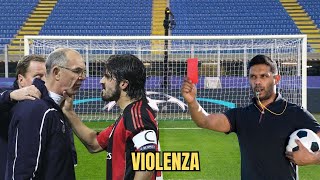 I CARTELLINI ROSSI più VIOLENTI e STUPIDI nella storia del CALCIO [upl. by Llenyl]