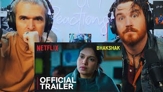 Bhakshak  Official Trailer  Bhumi Pednekar Sanjay Mishra REACTION [upl. by Trainor]