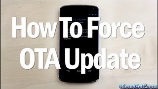 How To Force An OTA Update On Android [upl. by Carlton579]