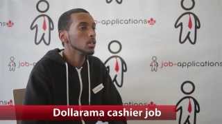 Dollarama Cashier Job [upl. by Eudora]