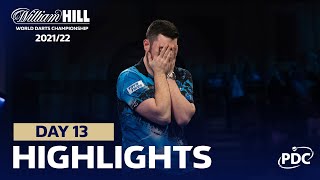 ANOTHER THRILLER  Day 13 Afternoon Highlights  202122 William Hill World Darts Championship [upl. by Annavaig]