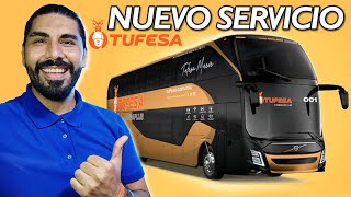 TUFESA ESTRENA NUEVO SERVICIO Y AUTOBUSES  TUFESA Megaplus [upl. by Mattox]