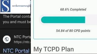 How to check and download your CPD Points on the NTC Teachers Portal Ghana [upl. by Hardie580]