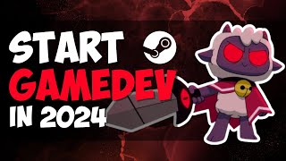 How to Start Gamedev in 2024 [upl. by Tristis974]