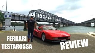 1985 Ferrari Testarossa Monospecchio Performance Review [upl. by Winfred783]