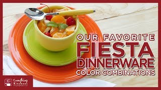 Our Favorite Fiesta Dinnerware Color Combinations [upl. by Katha320]