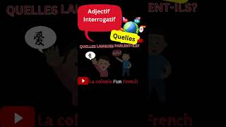 French interrogative adjectives tcfcanada [upl. by Venetia]