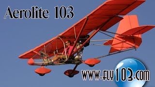 Aerolite 103 Dan Johnson talks to Dennis Carley about his Aerolite 103 legal ultralight aircraft [upl. by Nihahs233]